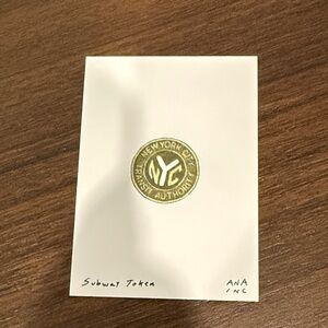 Inciardi Mini Print NYC Vintage Subway Token